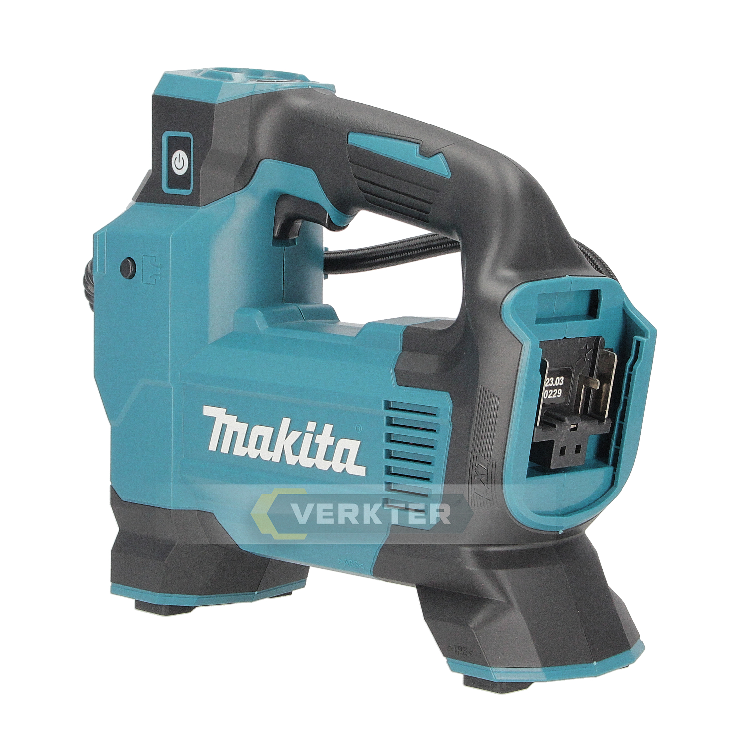 Trådløs luftpumpe Makita DMP181Z; 18 V (uten batteri og lader)