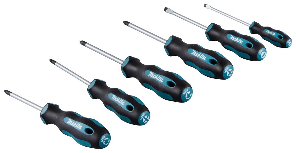 Skrutrekkersett Makita E-10528; 6 stk
