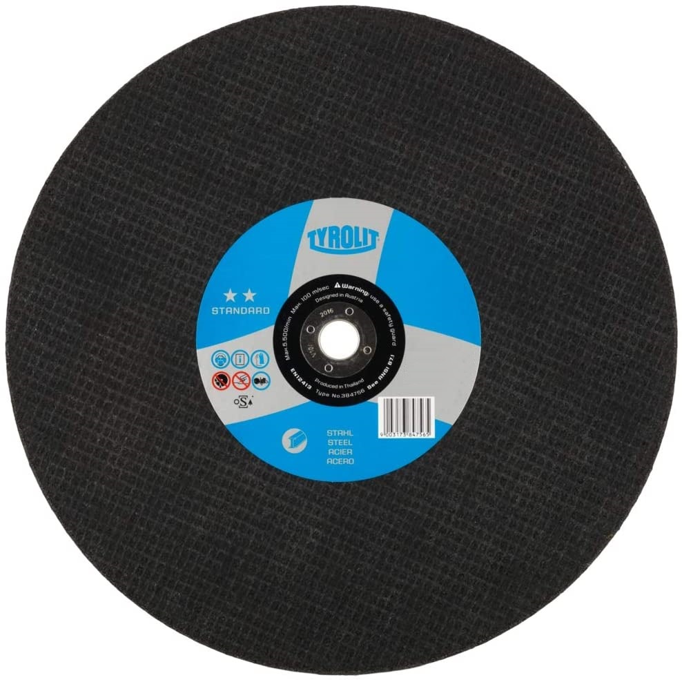 Abrasiv kappeskive Tyrolit Standard T41; 115x1 mm