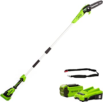 Stangsag Greenworks G40PSFK2; 40 V; 1x2,0&nbsp;Ah batt.