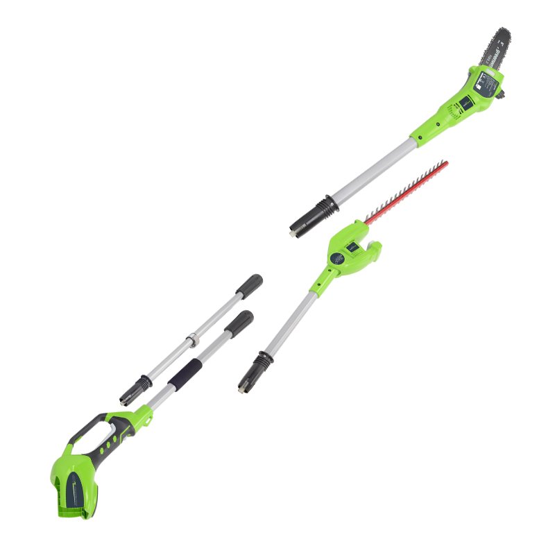 Multifunksjonelt hageverktøy Greenworks GD40PSH; 40 V (uten batteri og lader)