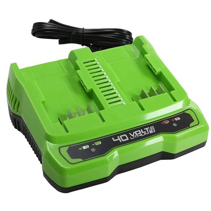Batterilader Greenworks G40x2CUC2; 40 V