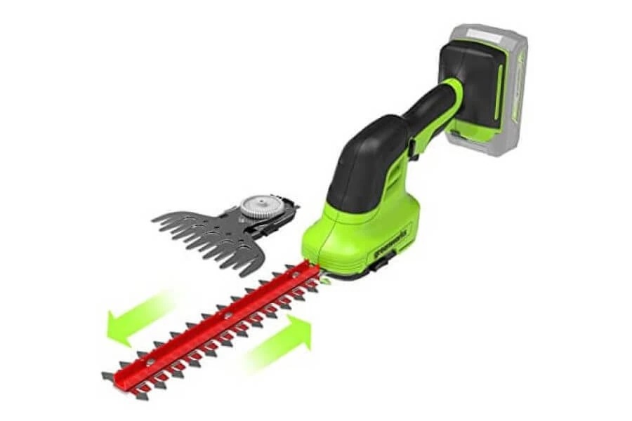 Hekk- og gressaks Greenworks G24SHT; 24 V (uten batteri og lader)