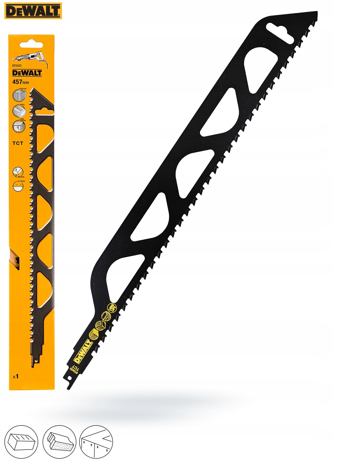 Tigersagblad DeWalt DT2422; 457 mm