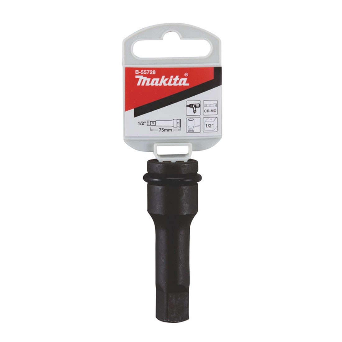 Forlenger Makita B-55728; 1/2''; 75 mm