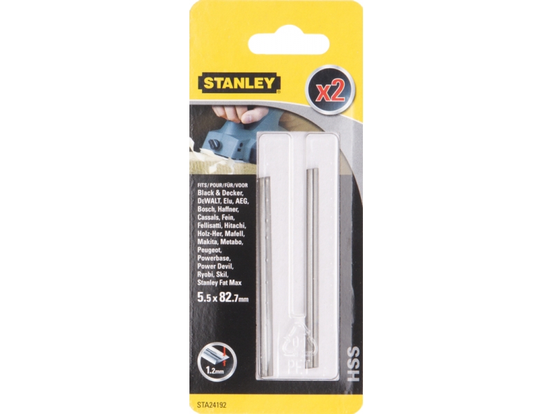 Reserveblad Stanley; 82 mm; 2 stk