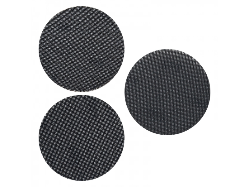 Nettmønstret slipepapir Stanley; 125 mm; P80/P120/P240; 3 stk