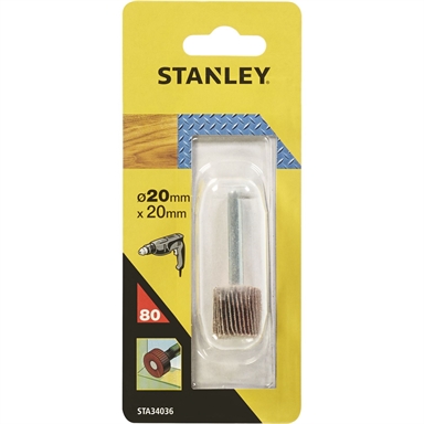 Lamellslipestift Stanley 20 mm; P80; 1 stk