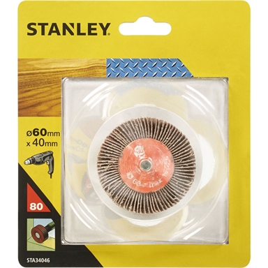 Lamellslipestift Stanley 60 mm; P80; 1 stk