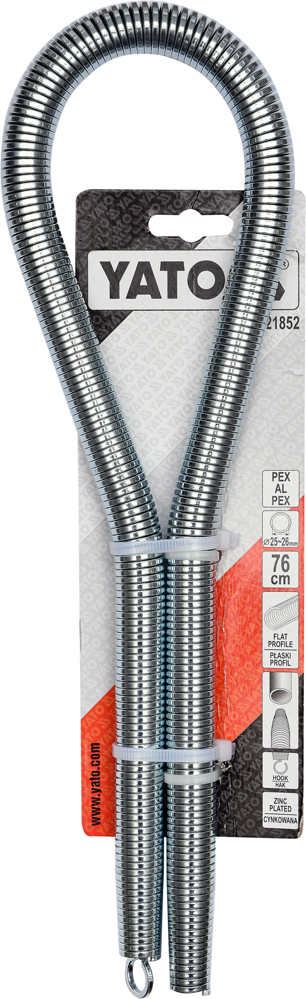 Innvendig rørbøyefjær Yato YT-21852; 25-26 mm/76 cm