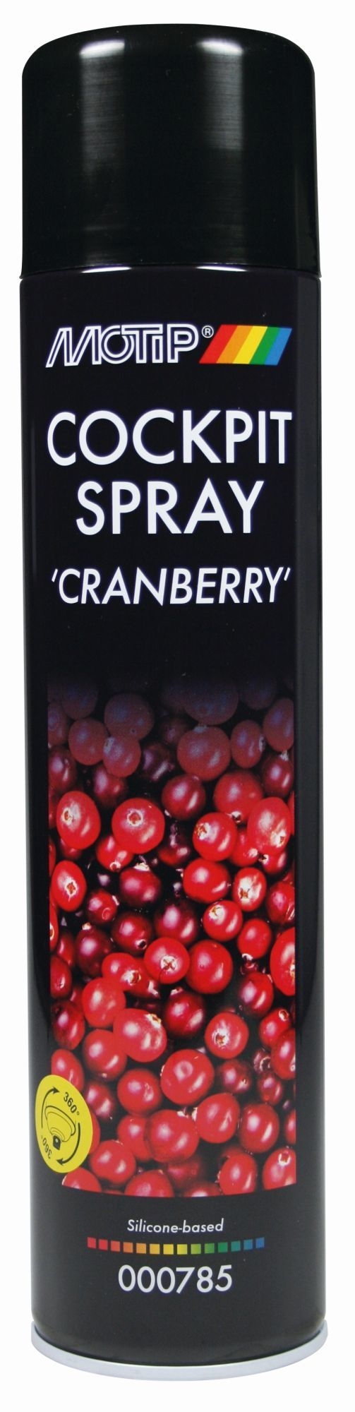 Bilvaskemiddel Motip COCKPIT SPRAY CRANBERRY; 600 ml