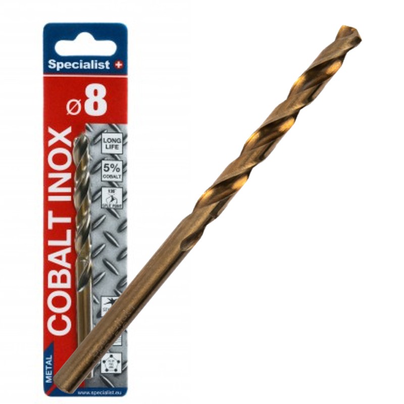 Bor for metall Specialist Cobalt; 8x117 mm