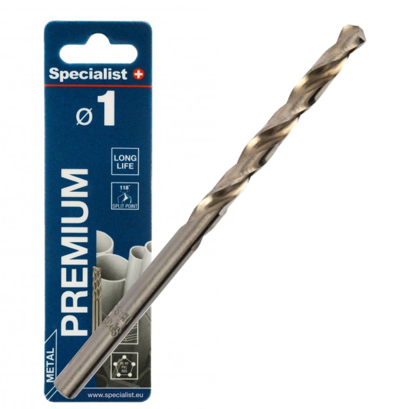Bor for metall Specialist Premium; 1x34 mm; 3 stk