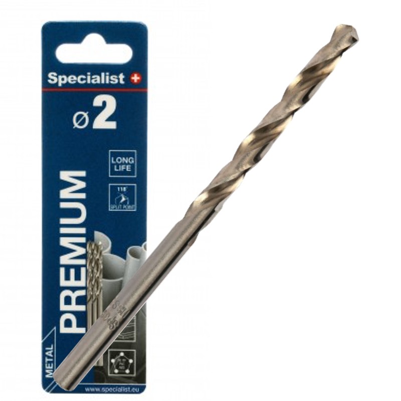 Bor for metall Specialist Premium; 2x49 mm; 3 stk