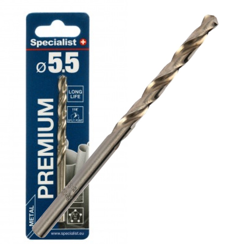 Bor for metall Specialist Premium; 5,5x93 mm