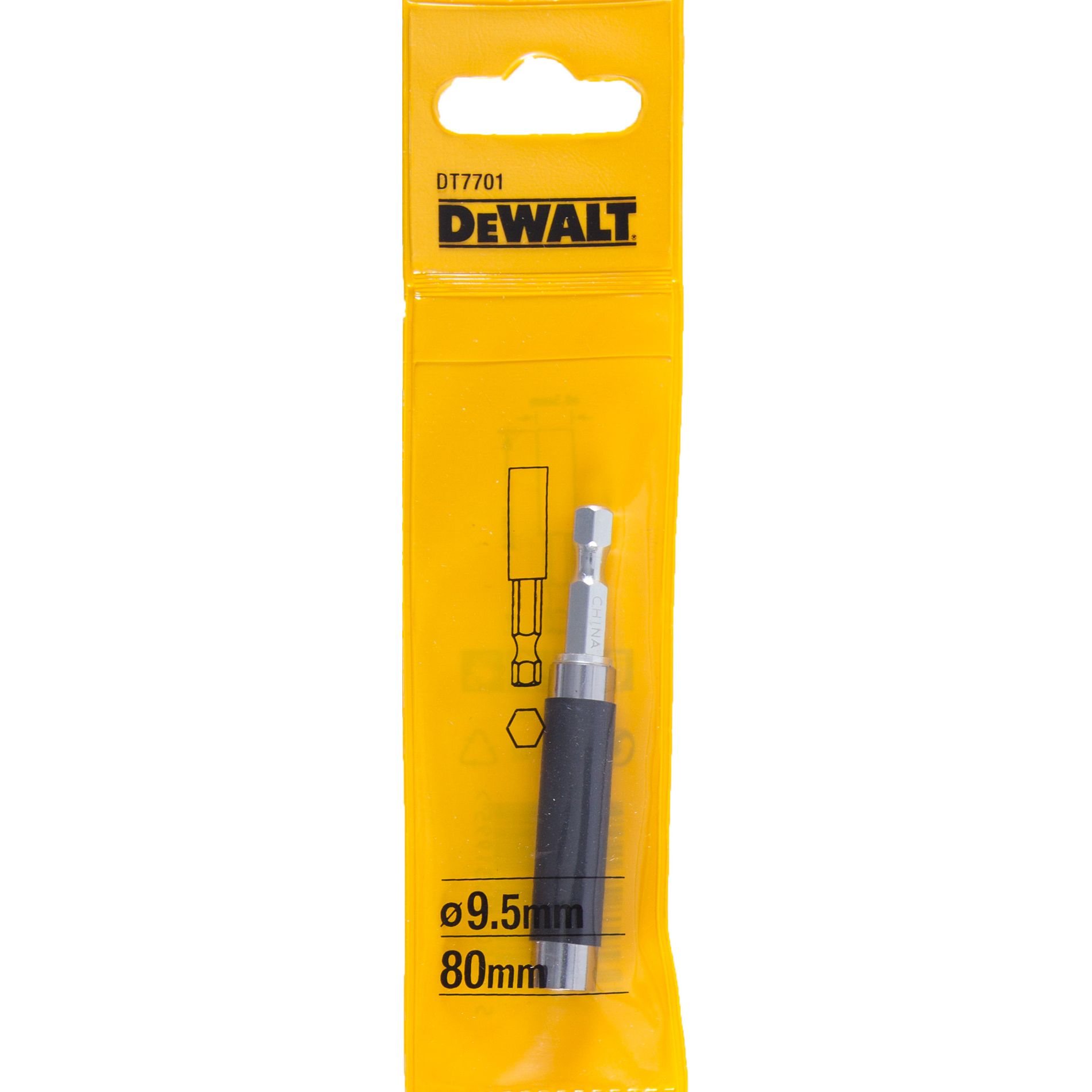 Magnetisk bitsholder DeWalt DT7701-QZ; 9,5x80 mm