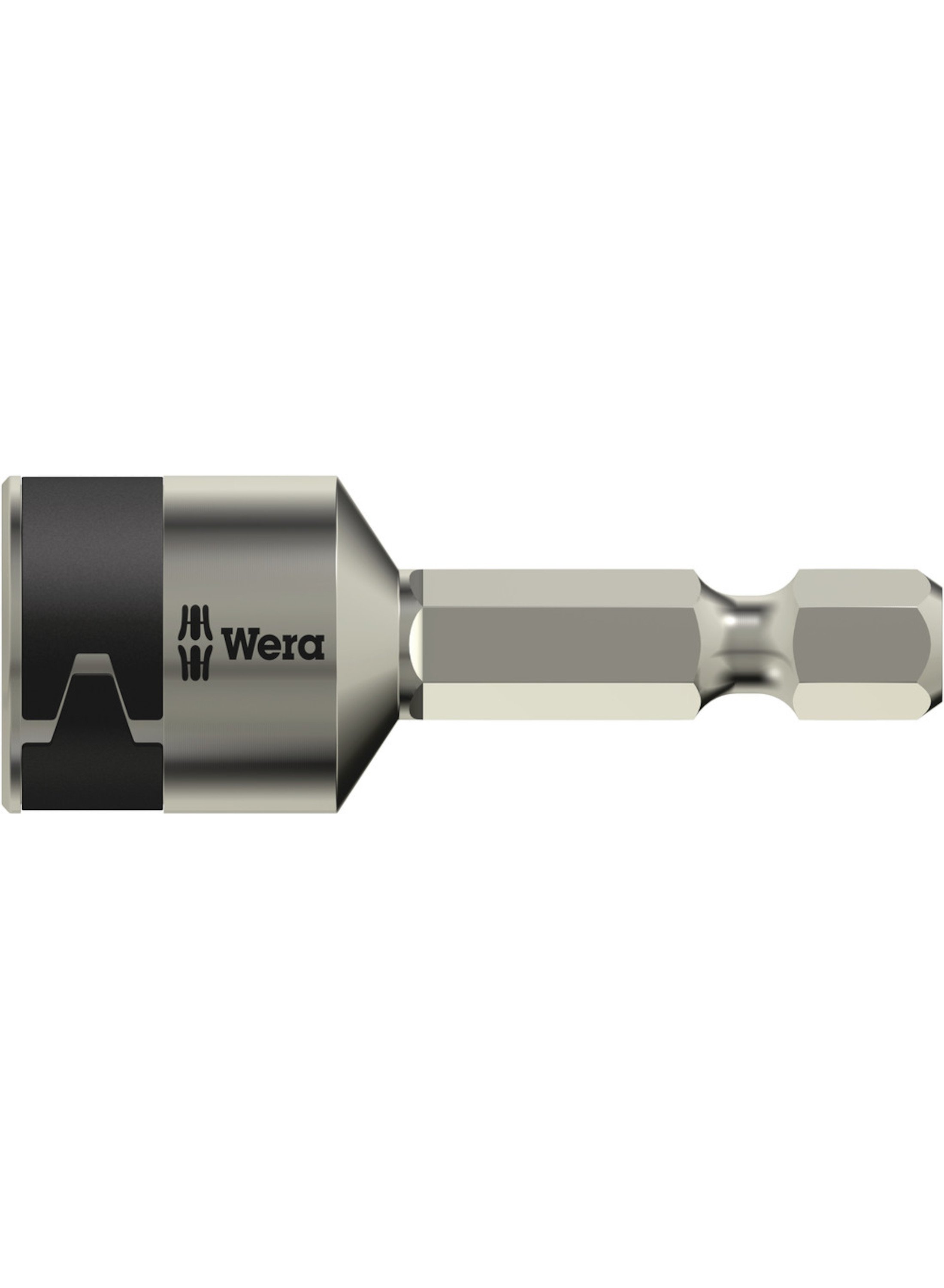 Bitspipe Wera 3869/4 INOX; 1/4''; 13x50 mm; uten magnet