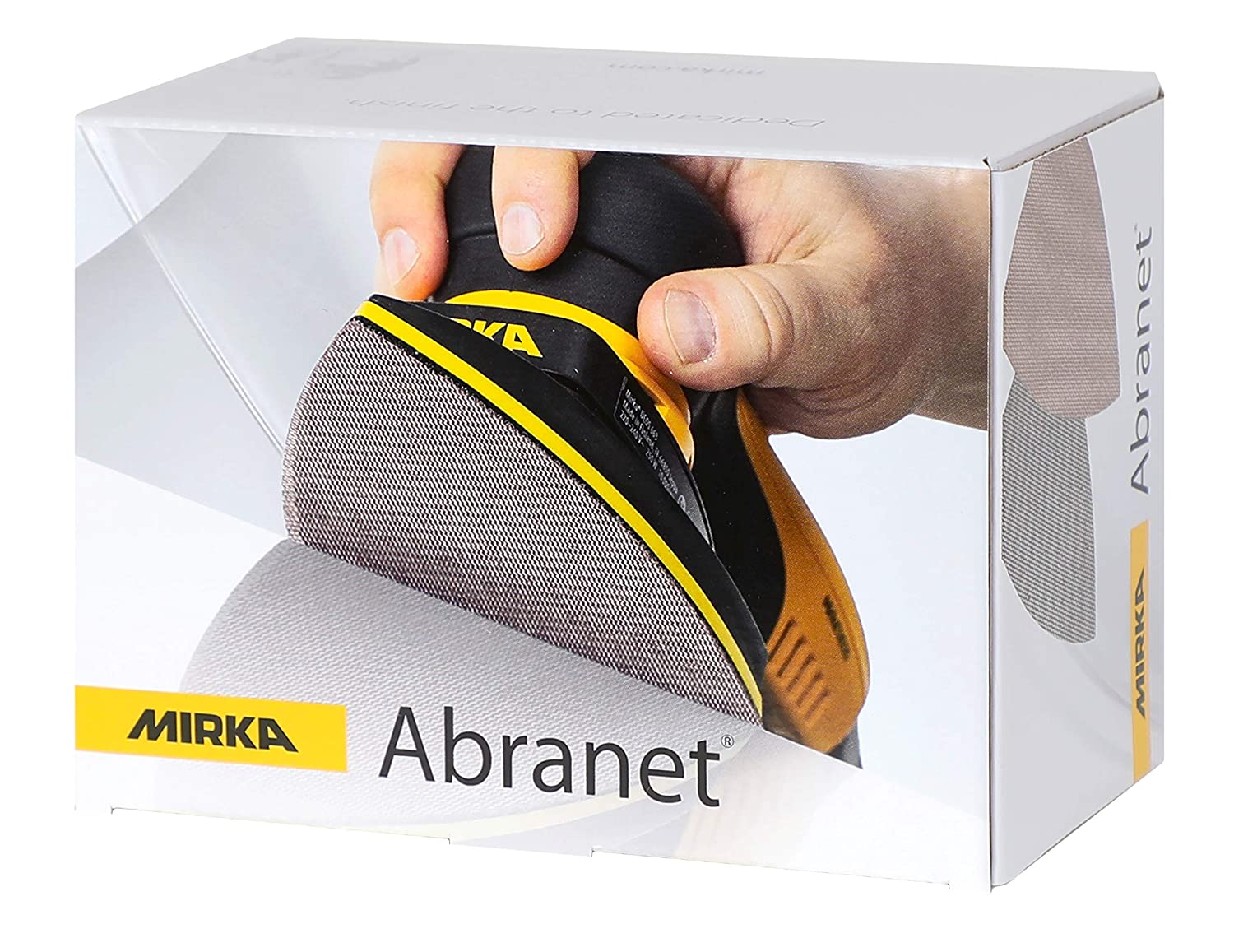 Nettmønstret slipepapir Mirka Abranet; 100x152x152 mm; P240; 50 stk