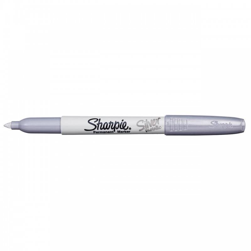 Merkepenn Sharpie Metalic Fine; sølv