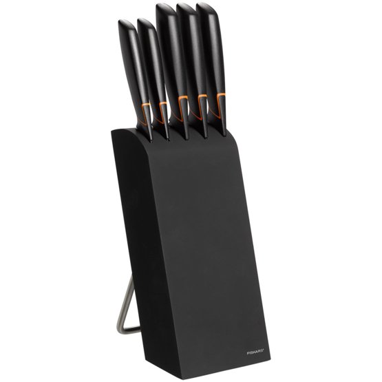 Knivblokk med 5 kniver Fiskars Edge