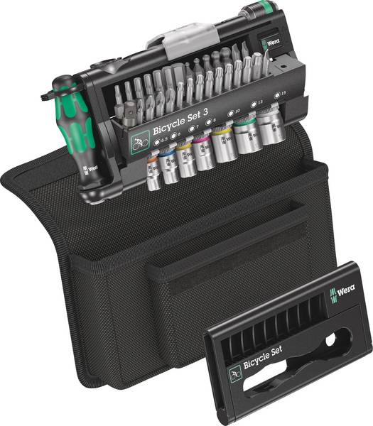 Verktøysett Wera Bicycle Tool Set 3; 39 stk