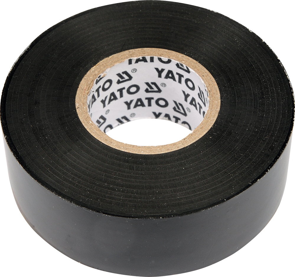 Isoleringstape Yato YT-8174; 0,19x25 mm; 20 m; svart