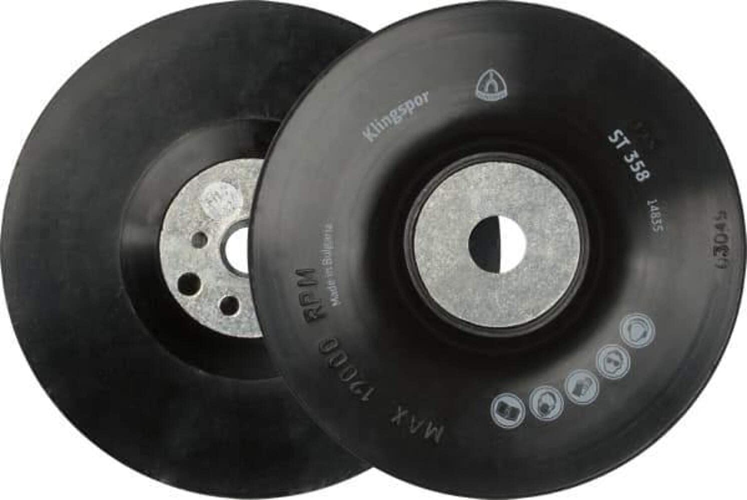 Støtterondell til fiberskive Klingspor ST 358; 100 mm; M14