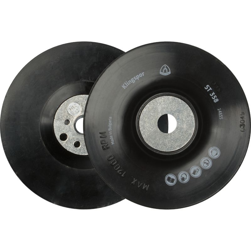 Støtterondell til fiberskive Klingspor ST 358; 115 mm; M10