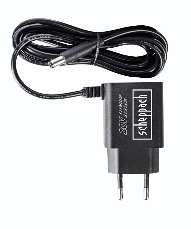 Batterilader Scheppach BP2.0A-Li20V for e-start
