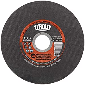 Abrasiv kappeskive Tyrolit 34332801; 41F; 125x0,75x22,23 mm; A60R-BFP