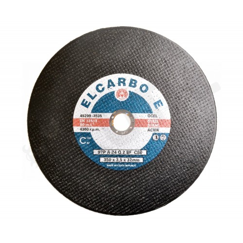 Abrasiv kappeskive Tyrolit 426073; T41; 400x3,5x32 mm; 97PA 24 Q 2 BF11 C80