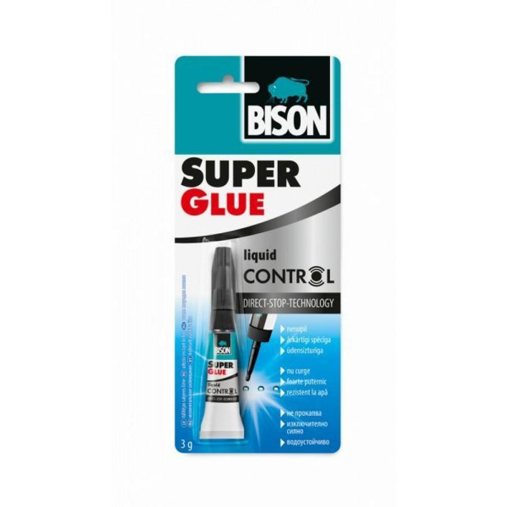 Lim Bison 1490215 Super Glue Control; 3 g
