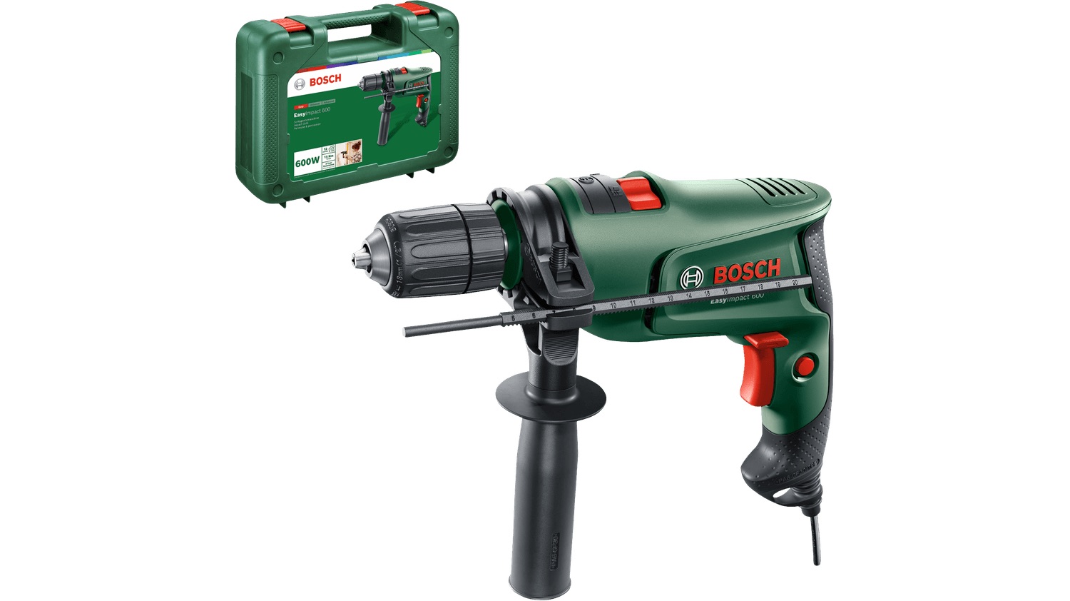 Slagdrill Bosch EasyImpact 600; 600 W