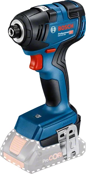 Slagmuttertrekker Bosch GDR 18V-200; 18 V (uten batteri og lader)