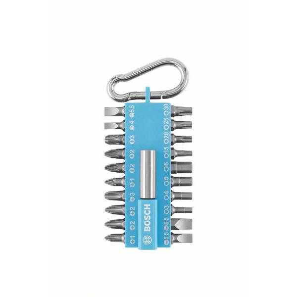 Skrutrekkersett Bosch 2607012001; 21 stk