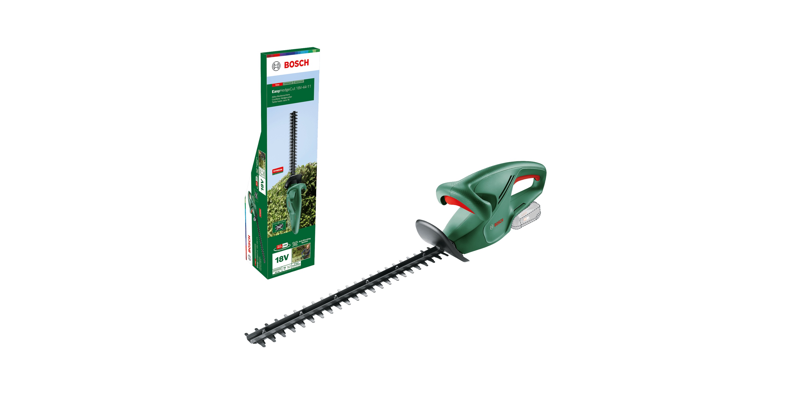Busksaks Bosch Easy HedgeCut 18V-44-11; 18 V; 44 cm  lengde (uten batteri og lader)