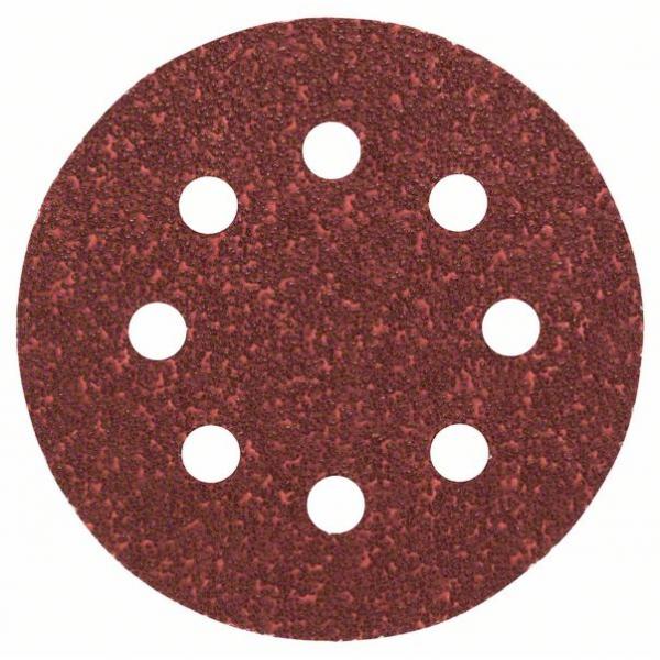 Sandpapir Bosch 2609256A27; 125 mm; K240; 5 stk