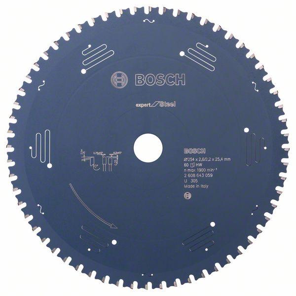 Kappeskive Bosch Expert for Steel 2608643061; 305x25,4 mm; Z80