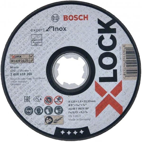 Abrasiv kappeskive Bosch 2608619260; 115x22,23 mm; X-Lock