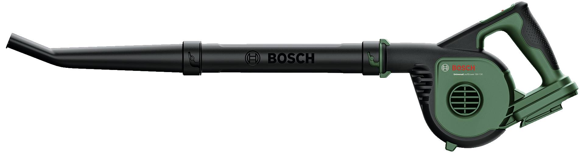 Batteridrevet løvblåser Bosch UniversalLeafBlower 18V-130 solo; 18 V (uten batteri og lader)