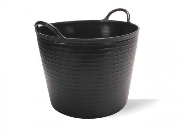 Bøtte Rubi Flextub black No.3; 40 l