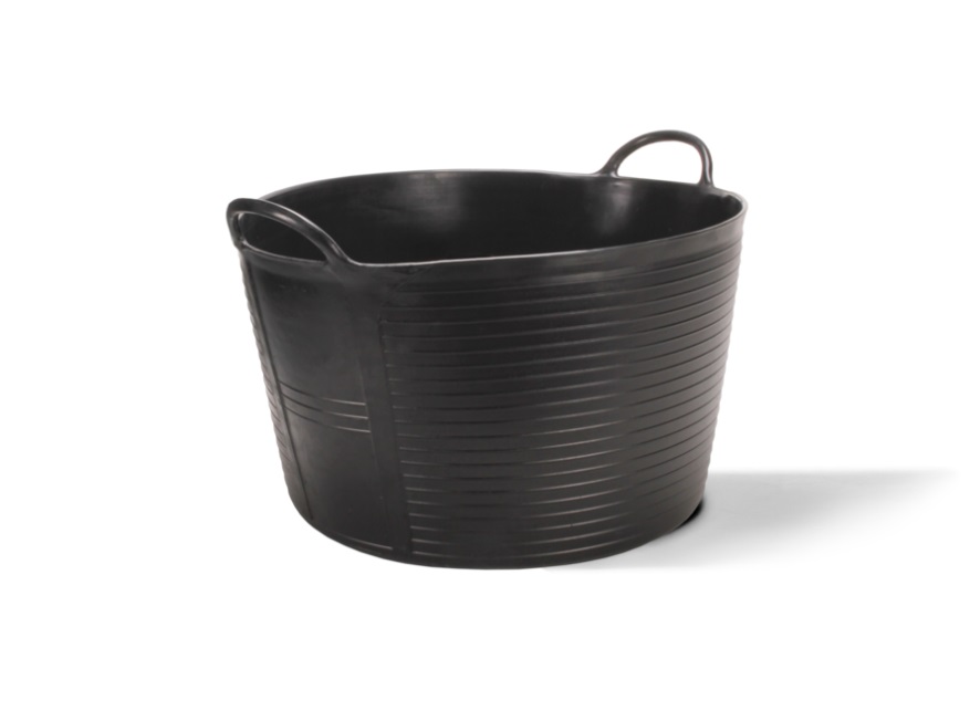 Bøtte Rubi Flextub black No.4; 55 l