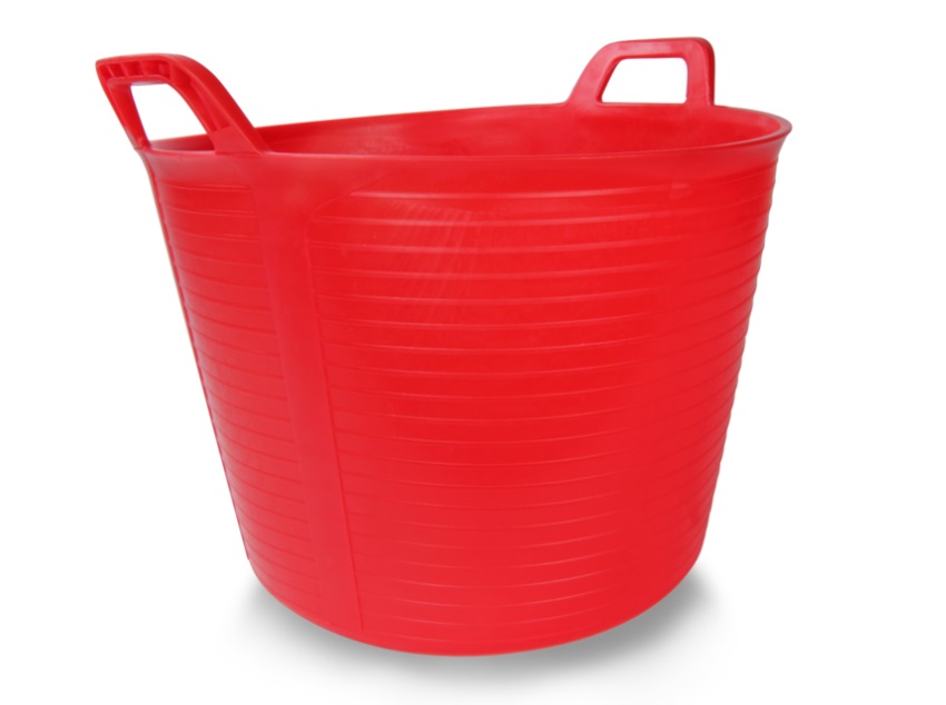Bøtte Rubi FLEXTUB red No.3; 40 l