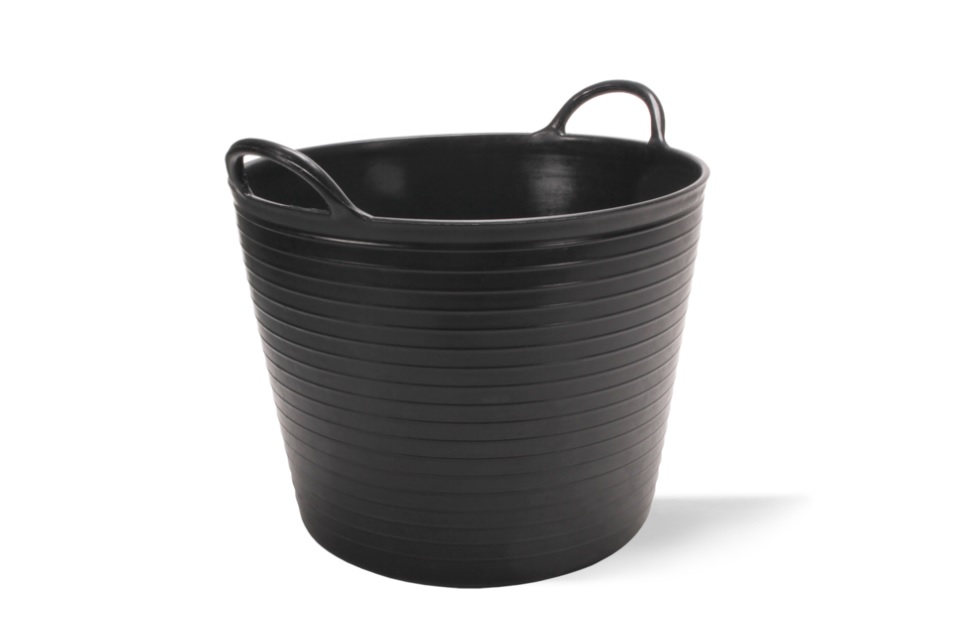 Bøtte Rubi FLEXTUB black No.1; 25 l