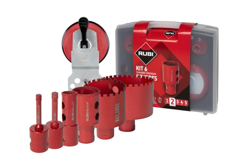 Hullsagsett Rubi PREMIUM DRYGRES 51929; 6 stk