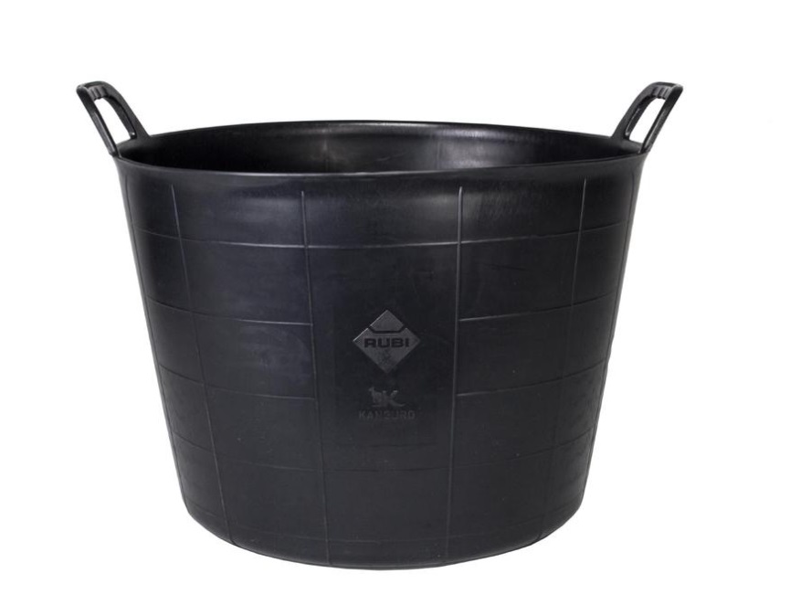 Bøtte Rubi FLEXTUB black No.3 HEAVY DUTY; 40 l