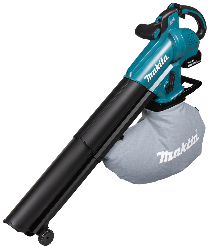 Batteridrevet løvblåser/suger Makita DUB187T002; 18 V; 1x5,0 Ah&nbsp; batt.