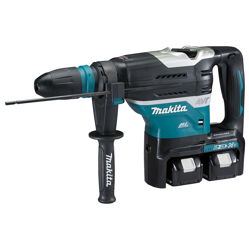 Borhammer Makita DHR400ZKUN; 8,0 J; 2x18 V; SDS-max (uten batteri og lader)