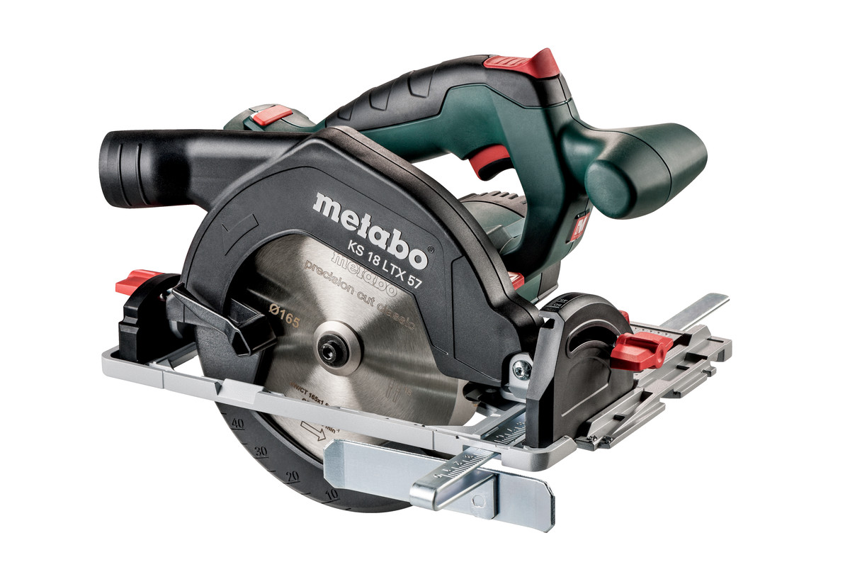 Batteridrevet sirkelsag Metabo KS 18 LTX 57; 18 V (uten batteri og lader)
