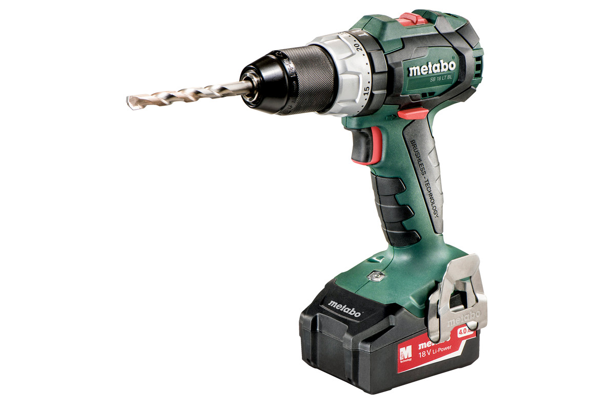 Slagskrutrekker / bor Metabo SB 18 LT BL; 18 V; 2x4,0 Ah batt.